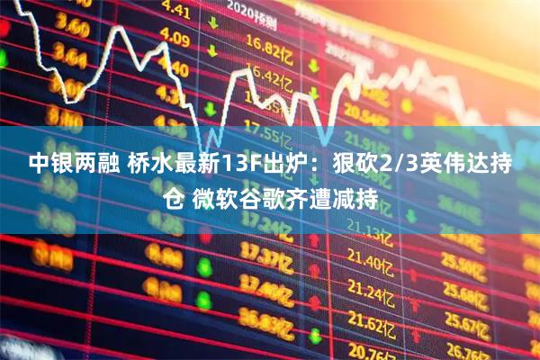 中银两融 桥水最新13F出炉：狠砍2/3英伟达持仓 微软谷歌齐遭减持